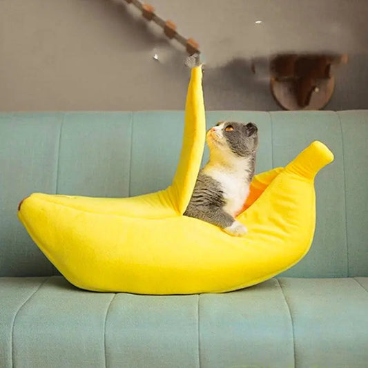 "Banana" - Cat Bed Pawfect Paws