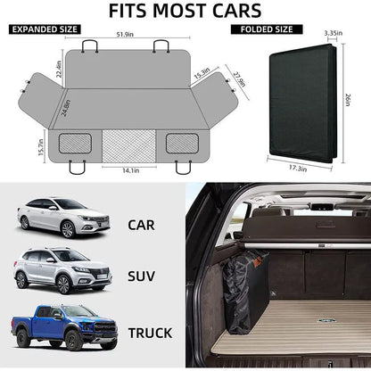 Car Dog Bed Waterproof And Hard-wearing Car Cushions For Pets Pawfect Paws