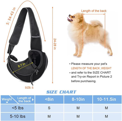 Carrying Dog Bag Pawfect Paws